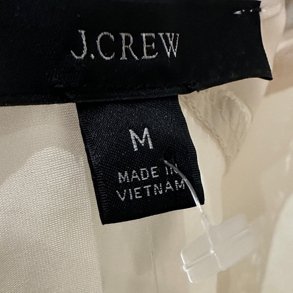Elegant J Crew Cream Blouse - Picture 5 of 7